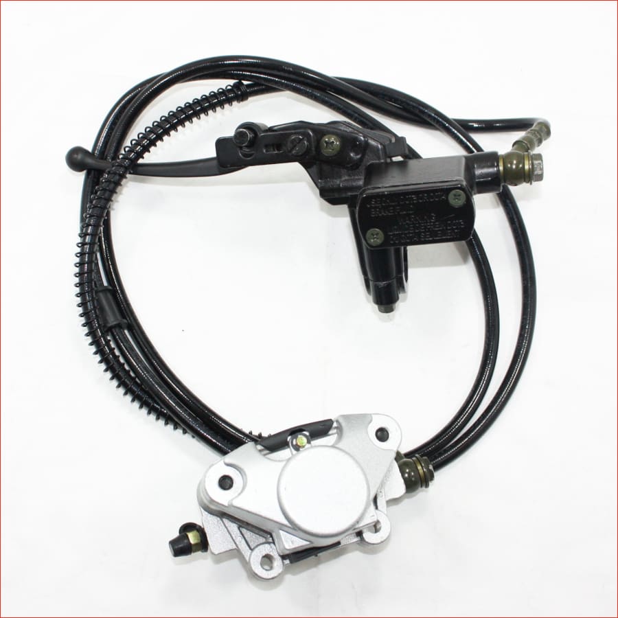 Hydraulic Rear Disc Brake Caliper System + Pads 150cc 250cc Quad Dirt Bike ATV Blygo