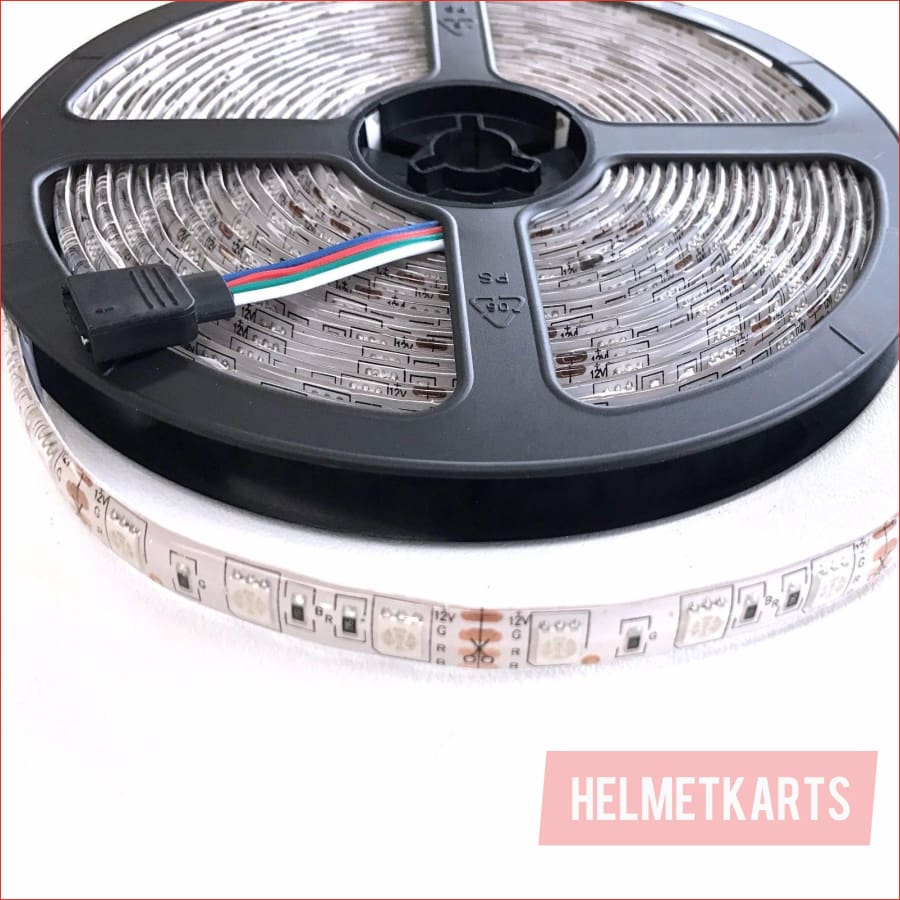 RGB Multi - Color LED Strip w/ Remote - 50 Meters - Helmetkarts