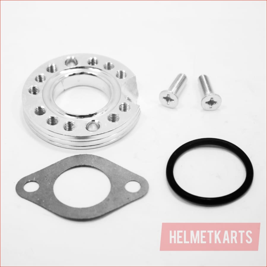 SILVER 26mm Carby Carburetor Manifold Spinner Adaptor PIT PRO Quad Dirt Bike ATV Blygo