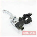 SILVER Bifold Foldable Clutch + Brake Lever Handle 110cc 125cc PIT PRO DIRT BIKE Blygo