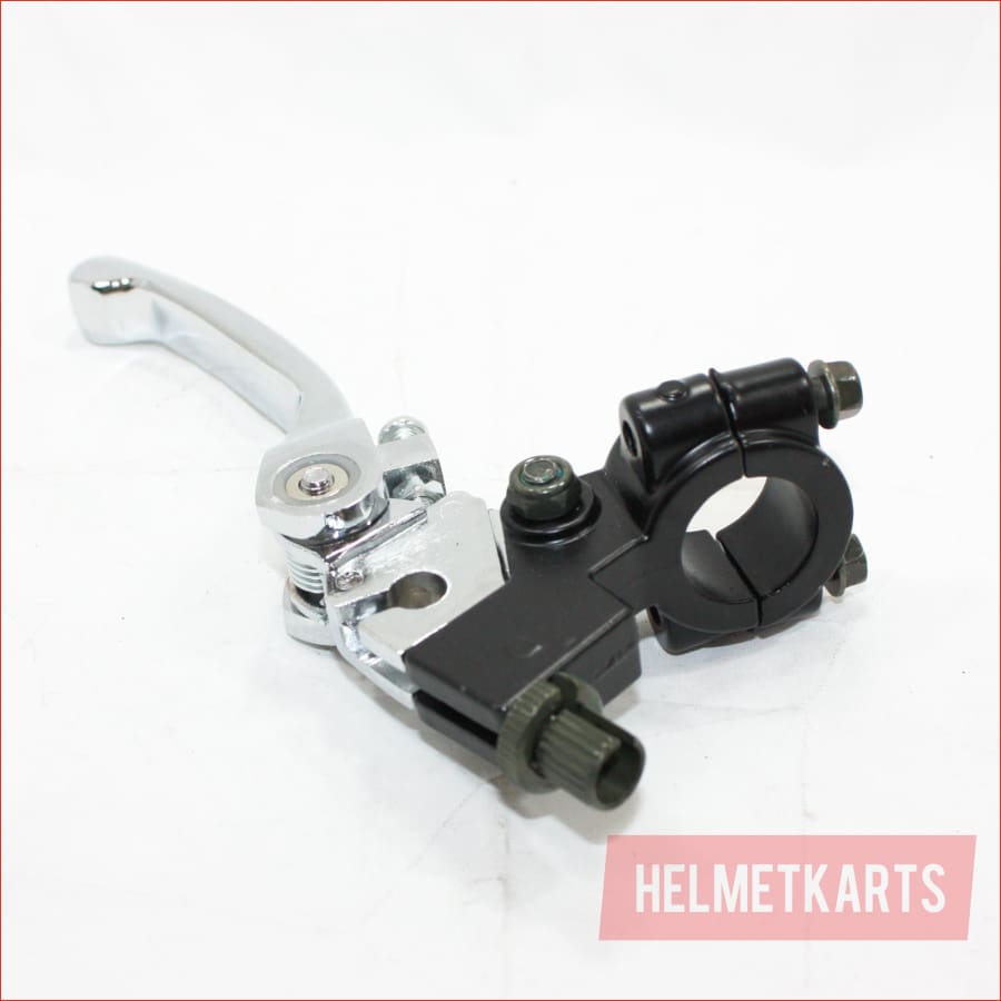 SILVER Bifold Foldable Clutch + Brake Lever Handle 110cc 125cc PIT PRO DIRT BIKE Blygo