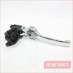 SILVER Bifold Foldable Clutch + Brake Lever Handle 110cc 125cc PIT PRO DIRT BIKE Blygo
