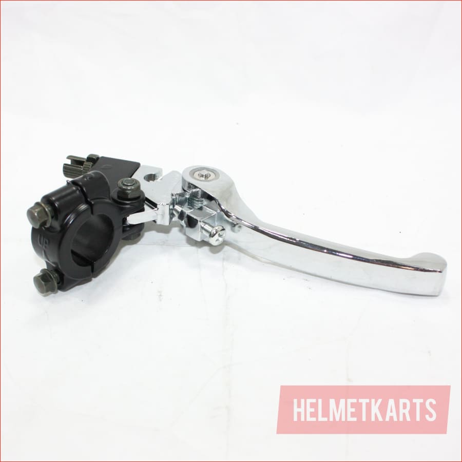 SILVER Bifold Foldable Clutch + Brake Lever Handle 110cc 125cc PIT PRO DIRT BIKE Blygo