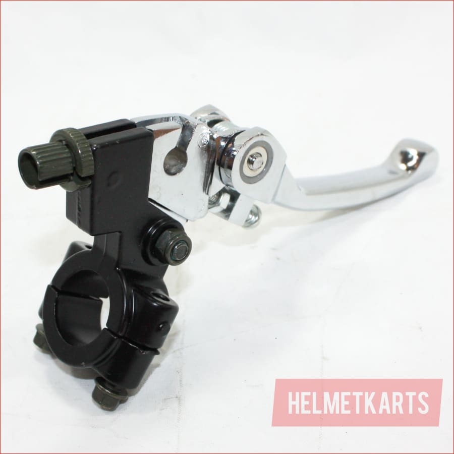 SILVER Bifold Foldable Clutch + Brake Lever Handle 110cc 125cc PIT PRO DIRT BIKE Blygo