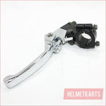 SILVER Bifold Foldable Clutch + Brake Lever Handle 110cc 125cc PIT PRO DIRT BIKE Blygo