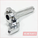 SILVER CNC Quarter Turn Quick Twist Throttle Housing Grip PIT PRO Dirt Bike Blygo