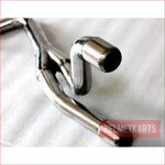 Stainless steel exhaust pipe - Helmetkarts