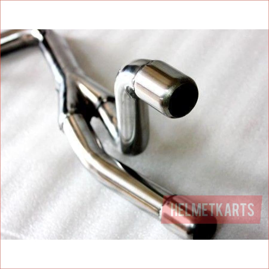 Stainless steel exhaust pipe - Helmetkarts