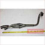 Stainless steel exhaust pipe - Helmetkarts