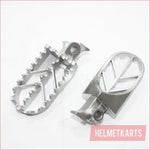 Stainless Steel Foot Pegs Rest Pedal 110cc 125cc 140cc 150cc PIT Trail Dirt Bike Blygo