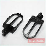 Steel Foot Pegs Rest Pedal 110cc 125cc 140c 150cc 250cc PIT PRO Trail Dirt Bike Blygo