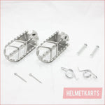 Steel Foot Pegs Rest Pedal 110cc 125cc 140c 150cc 250cc PIT PRO Trail Dirt Bike Blygo