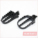 Steel Foot Pegs Rest Pedal 110cc 125cc 140c 150cc 250cc PIT PRO Trail Dirt Bike Blygo