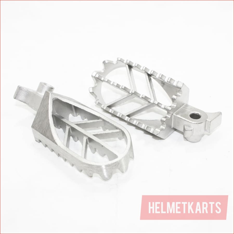 Steel Foot Pegs Rest Pedal 110cc 125cc 140c 150cc 250cc PIT PRO Trail Dirt Bike Blygo