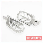 Steel Foot Pegs Rest Pedal 110cc 125cc 140c 150cc 250cc PIT PRO Trail Dirt Bike Blygo