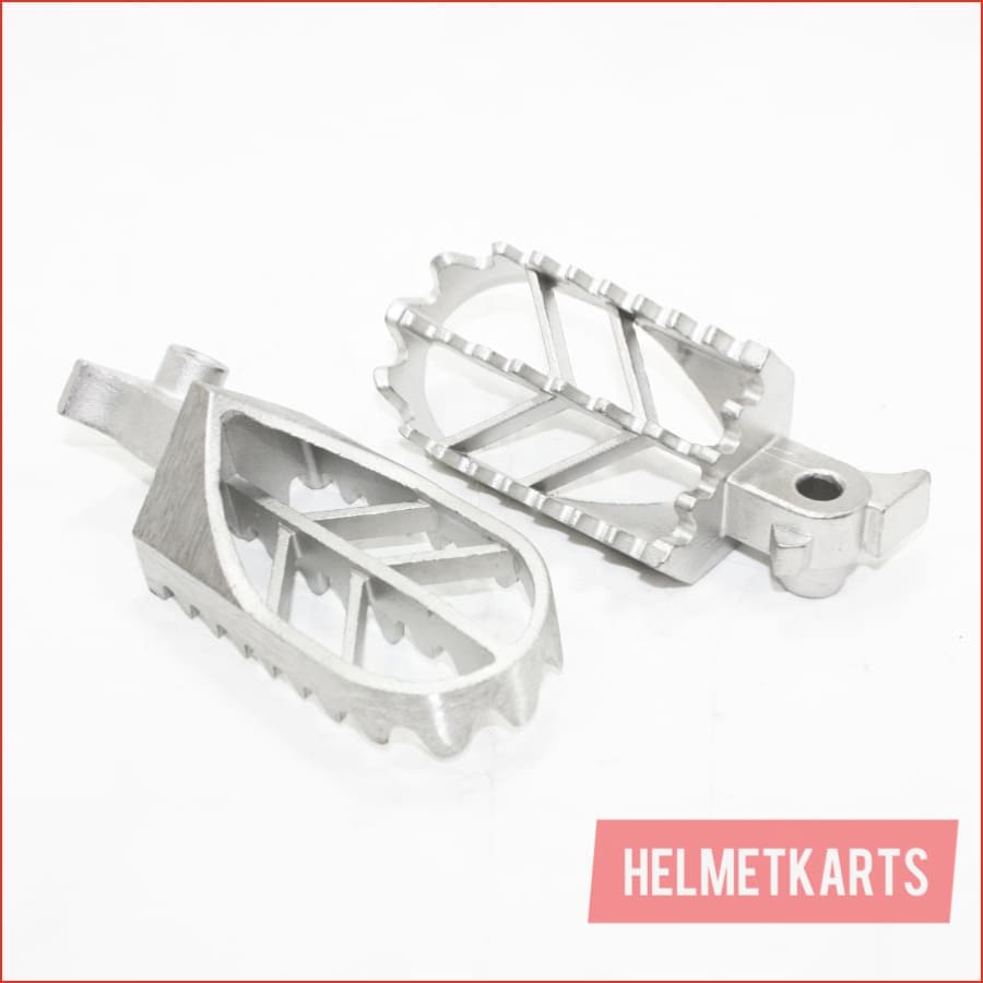 Steel Foot Pegs Rest Pedal 110cc 125cc 140c 150cc 250cc PIT PRO Trail Dirt Bike Blygo