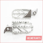 Steel Foot Pegs Rest Pedal 110cc 125cc 140c 150cc 250cc PIT PRO Trail Dirt Bike Blygo