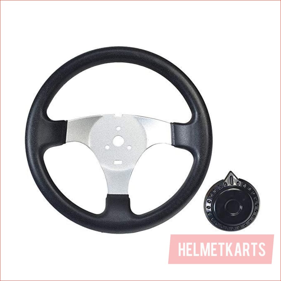Traditional circle race steering wheel - Helmetkarts