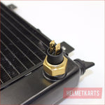 Water cooled radiator w/ fan - Helmetkarts