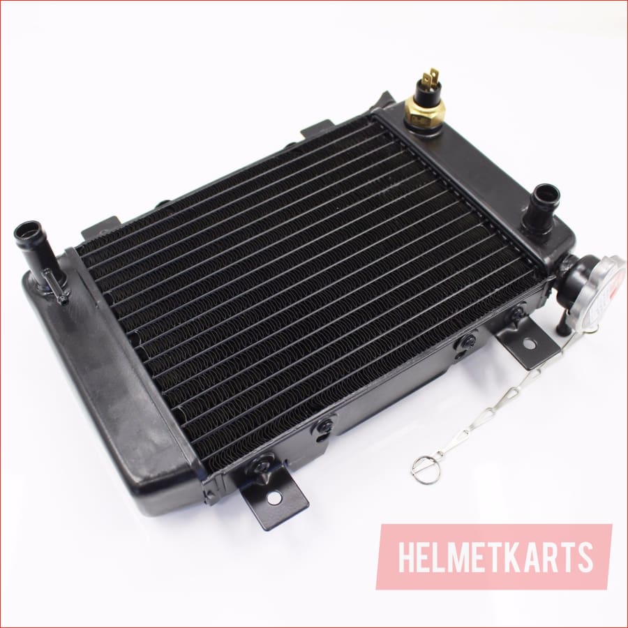 Water cooled radiator w/ fan - Helmetkarts