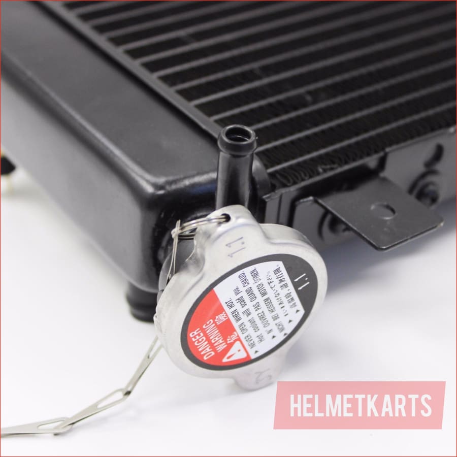 Water cooled radiator w/ fan - Helmetkarts