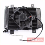 Water cooled radiator w/ fan - Helmetkarts
