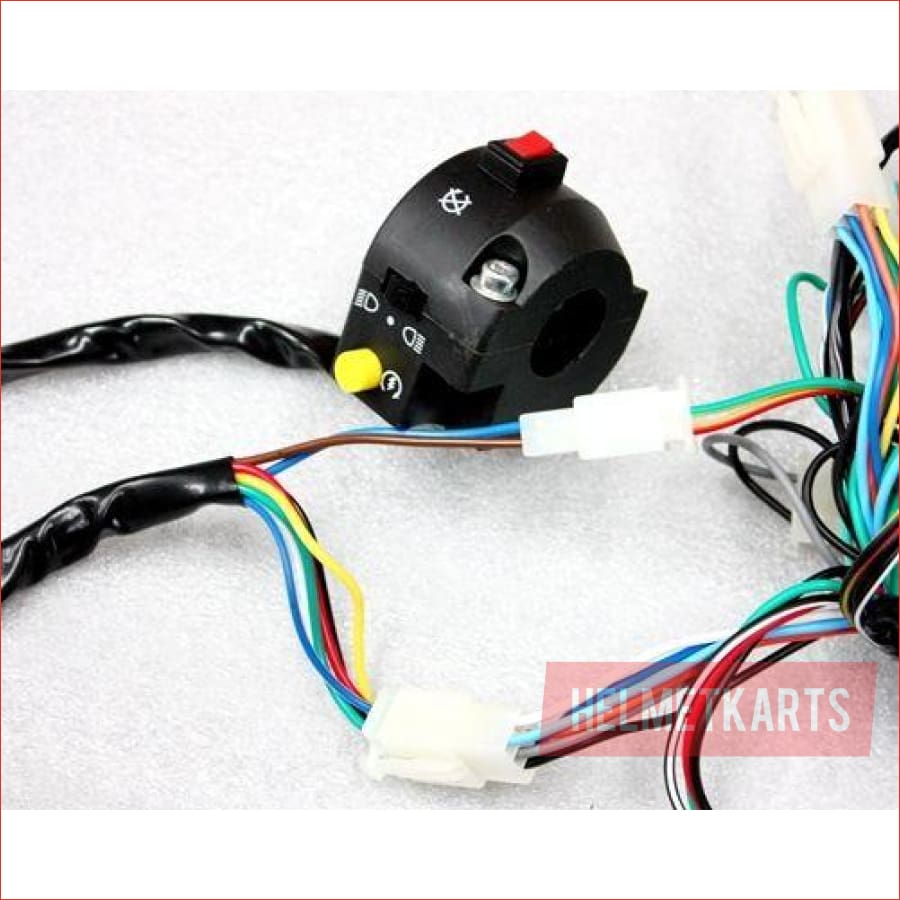 Wiring harness loom C w/ components - Helmetkarts