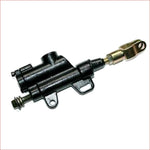 10mm (Black/Short) Foot brake hydraulic master cylinder - Helmetkarts