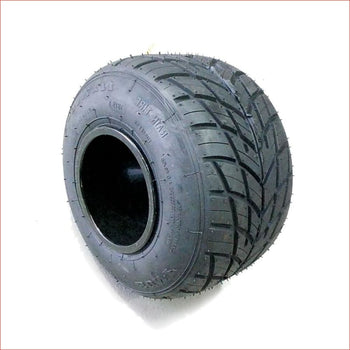 11x7.10-5" Semi slick rear Alloy wheel (rim and tyre) Pair (x2) - Helmetkarts