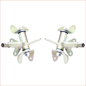 17mm Stub axle A - Disc brake (pair) x2 - Helmetkarts