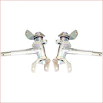17mm Stub axle A - Drum brake (pair) x2 - Helmetkarts