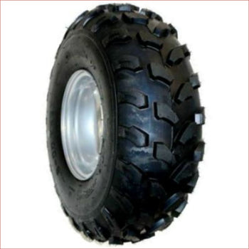 19x7-8" Knobby wheel (rim and tyre) Pair (x2) - Helmetkarts