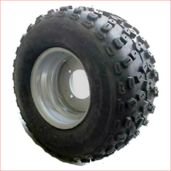 22x11-10" Off road wheel (rim and tyre) Pair (x2) - Helmetkarts