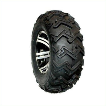 25x8-12" Front Alloy Rim Wheel (rim and tyre) Pair (x2) - Helmetkarts