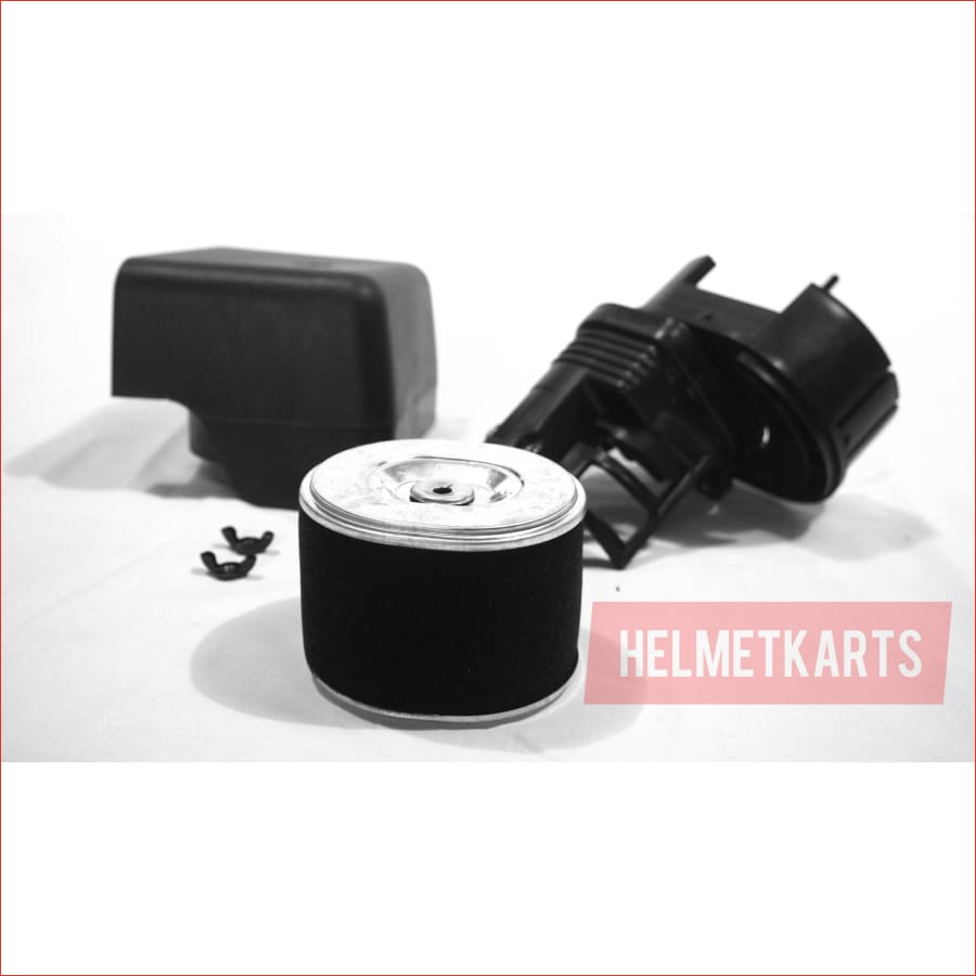 270cc Air filter housing + Filter - Helmetkarts