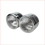 3.5" Dual Chrome Head light - 30/35 watts - Helmetkarts