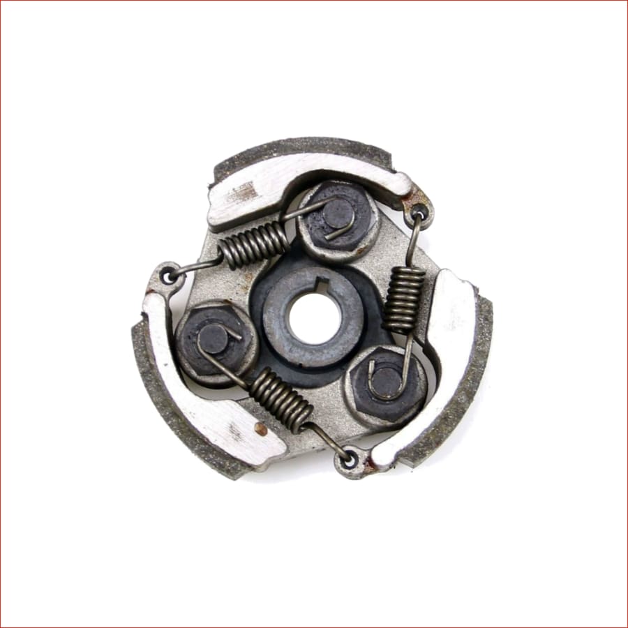 3 Shoe clutch plate w/ keyway - Helmetkarts