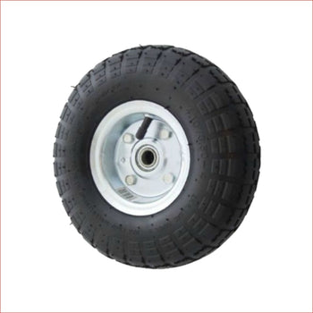 4.10/3.50-4" Pneumatic wheel (rim and tyre) Pair (x2) - Helmetkarts