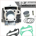 52.4mm Cylinder Piston Rebuild Kit - 110cc Barrel Bore, kit Engine