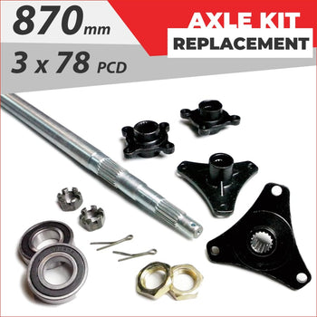 Axle replacement Bundle pack #2 - Helmetkarts