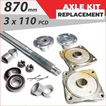 Axle replacement Bundle pack #3 - Helmetkarts