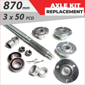 Axle replacement Bundle pack #5 - Helmetkarts