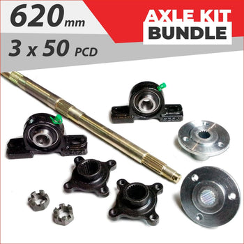 Axle running gear Bundle pack #10 - Helmetkarts