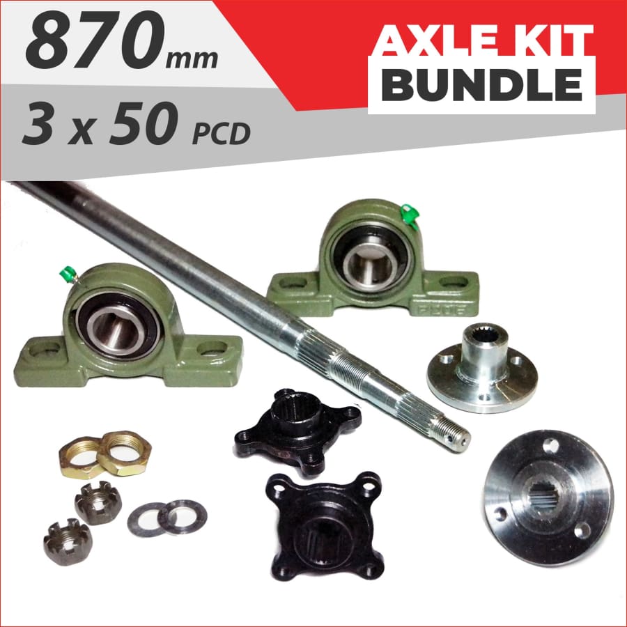 Axle running gear Bundle pack #2 - Helmetkarts
