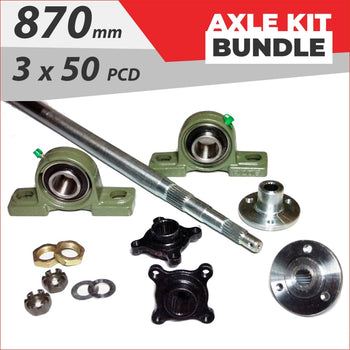 Axle running gear Bundle pack #2 - Helmetkarts