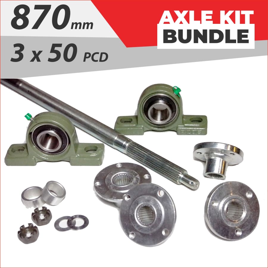 Axle running gear Bundle pack #3 - Helmetkarts