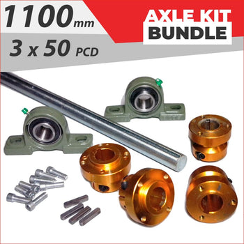 Axle running gear Bundle pack #6 - Helmetkarts