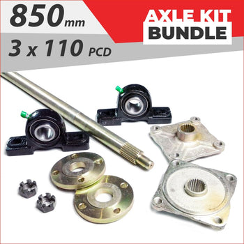 Axle running gear Bundle pack #8 - Helmetkarts