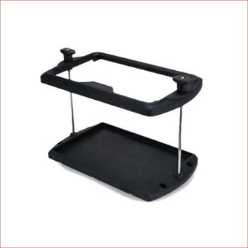 Battery hold down tray - Helmetkarts