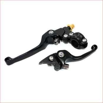 BLACK CNC Heavy Duty Clutch+ Brake Lever Set 125cc 150cc PIT PRO TRAIL DIRT BIKE Blygo